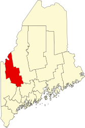 Contea di Franklin – Mappa