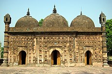 Kaharole jellegzetes bengáli stílusú mecsete