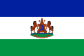 Attuale stendardo reale del Lesotho (2006-in uso)