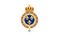 ? De Koninklijke standaard van Frankrijk (ontwerp 1814)