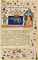 El Cantar de los Cantares del rey Salomón. Copia del Majzór Rothschild, manuscrito italiano, 1492 (Jewish Theological Seminary of America, Nueva York).