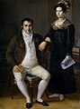 Pedro Benítez y su hija María de la Cruz, c. 1820, Museo del Prado