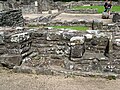 Medieval fireplace, Tintern Abbey, United Kingdom