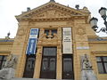 Portico of coat of arms Zagreb