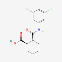 (1R,2S)-2-((3,5-dihlorofenil)karbamoil)cikloheksan-1-karboksilna kiselina