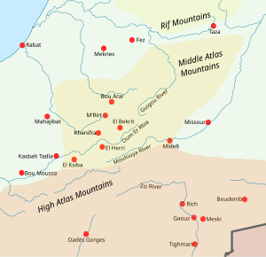 Карта боевых действий Зайянской войны