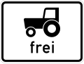 1024-17: Poľnohospodárskym vozidlám vstup voľný