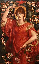 Una visión de Fiammetta (1878), colección de Andrew Lloyd Webber (modelo: Marie Spartali Stillman)