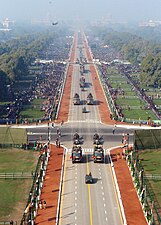Spectacular overview of the Republic Day Parade