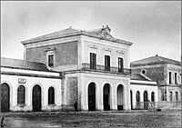Antigua estación de Córdoba, 1867