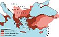 马其顿王朝时的拜占庭帝国疆域