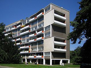 Walter Gropius, Hansaviertel, 1952, Berliini.