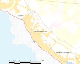 La Bernerie-en-Retz – Mappa