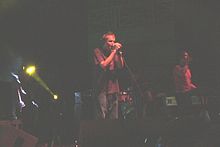 Maps performing at the Summer Sundae festival in Leicester, 11 August 2007