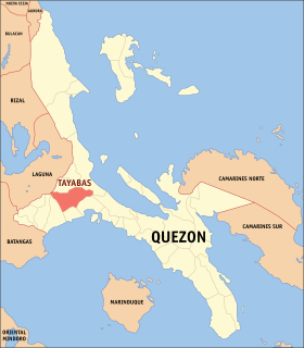 Mapa a pakabirukan ti Tayabas