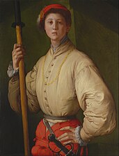 Pontormo, Portrait d'un hallebardier, 1529-1530.