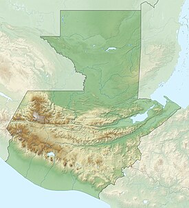 Volcán Tecuamburro ubicada en Guatemala