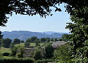 Paysage, vu de l'église.