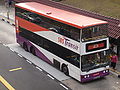 Volvo Super Olympian tahun 1999 milik SBS Transit asal Singapura dengan bodi Volgren CR222LD