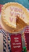 Veni Vidi Victoria Sponge Cake, Roman Bake-Off, Callendar House.jpg