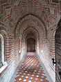 Intérieur de l'arche d'Absalon séparant la cathédrale du palais royal.