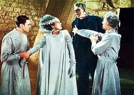 Image du film La Fiancée de Frankenstein.