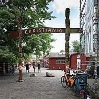 Freetown Christiania - entrance