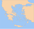 Übersichtskarte Griechenland von Xavax