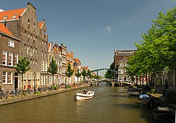 Vedere din orașul Leiden