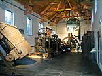 Vue d'ensemble du musée de l'industrie situé dans les bâtiments de la mine du Bois du Cazier