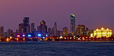 Marine Drive at night