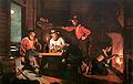 Charles Nahl: Noite dos mineiros, 1872. Stanford University Art Gallery