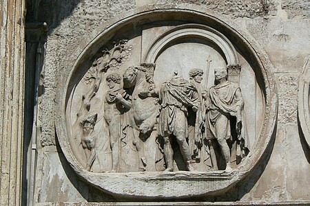 Arch of Constantine, detail