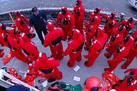 Survival suits US Coast Guard