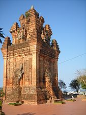 Champa Temple on Nhạn Mountain