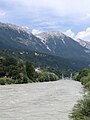 Il fiume Inn presso Innsbruck, Austria
