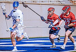 USAFA Men's Lacrosse vs. Stony Brook University, 2024 (8260618) (cropped).jpg