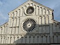 Cathedral of St. Anastasia, Zara/Zadar. Basilica in Romanesque style built in the 12th to 13th century (high Romanesque style), the largest cathedral in Dalmatia.