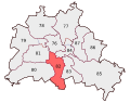 Deutsch: Wahlkreis 82 der Wahl zum 17. deutschen Bundestag 2009: Berlin - Tempelhof - Schöneberg