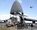 Loading a semi onto a C-5 Galaxy