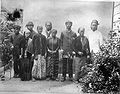 Image 44Javanese immigrants brought as contract workers from the Dutch East Indies. Picture was taken between 1880 and 1900. (from Suriname)