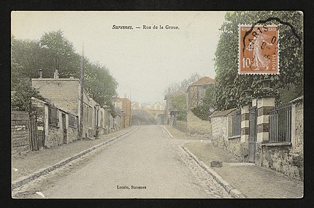 La rue de la Groue.