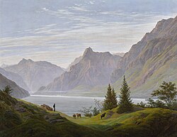 Landscape With Mountain Lake, Morning 1823-1835