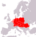 Srednja Evropa po Meyers Enzyklopaedisches Lexikon (1980)
