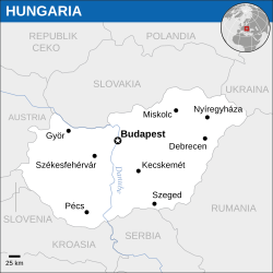 Lokasi Hungaria