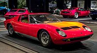 Lamborghini Miura P400 de 1967 no Museo Volante de Alemaña