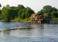 Vodno kolo na reki Regnitz