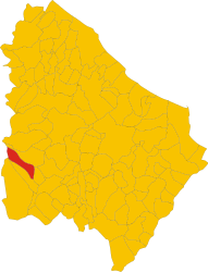 Taranta Peligna – Mappa