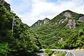 Kaneda Fortress Ruins are on top of Mount Jo