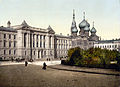 El centre d'Odessa en una postal de principis del segle xx